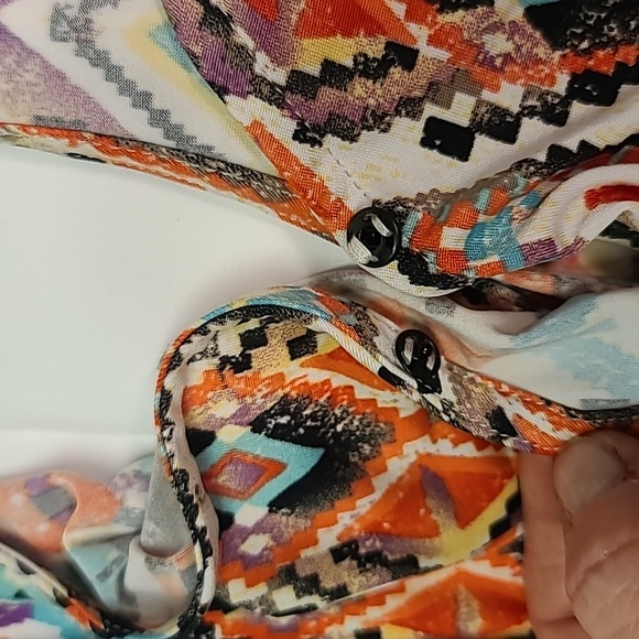 Veronica M Maxi Dress Banded Waist plunge neck racerback super soft - Picture 3 of 6